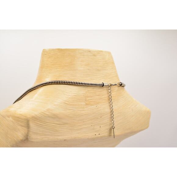 Richard Chain X JewelMint Lariat Necklace Blue Crystal Chunky Rope Chain BinR - Picture 11 of 12